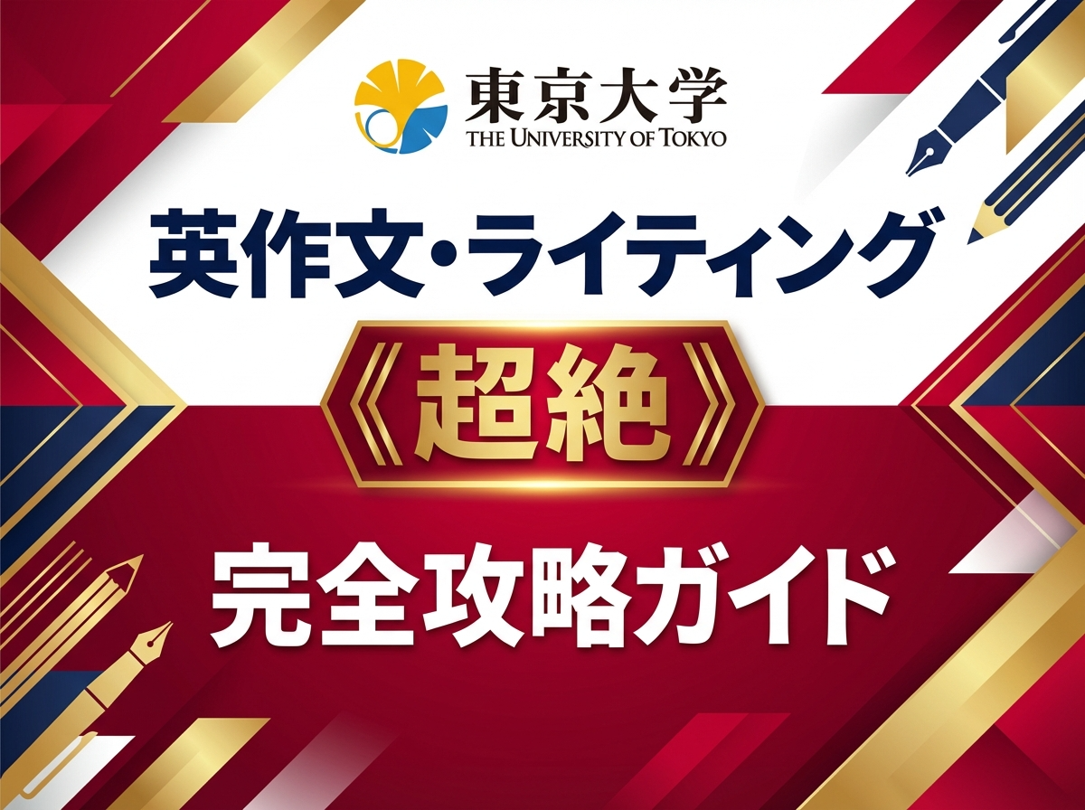 東京大学 英作文・ライティング 《超絶》完全攻略ガイド】 第2問A 自由