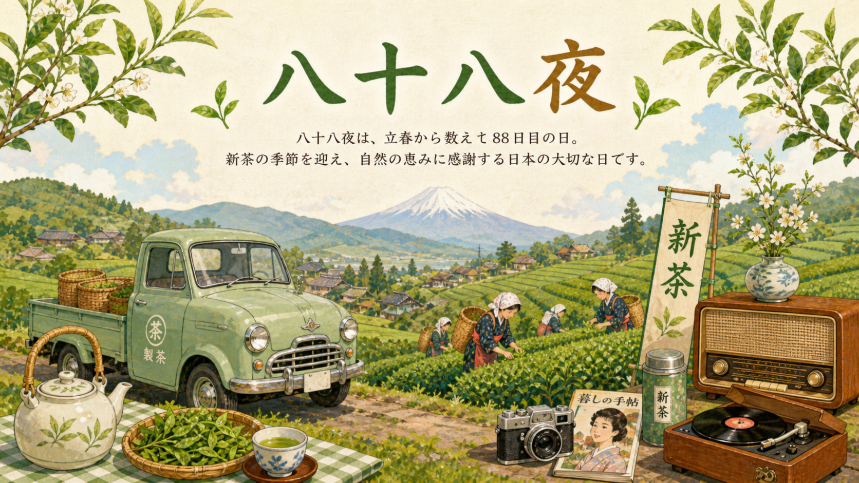 Hachiju-hachiya: The 88th Night of Spring｜原田英語.com