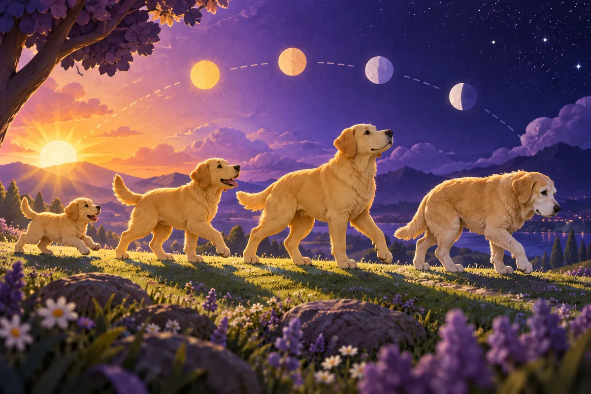 犬は生まれてから最初の1〜2年で一気に大人になり、そのあとはゆっくり年を取る。