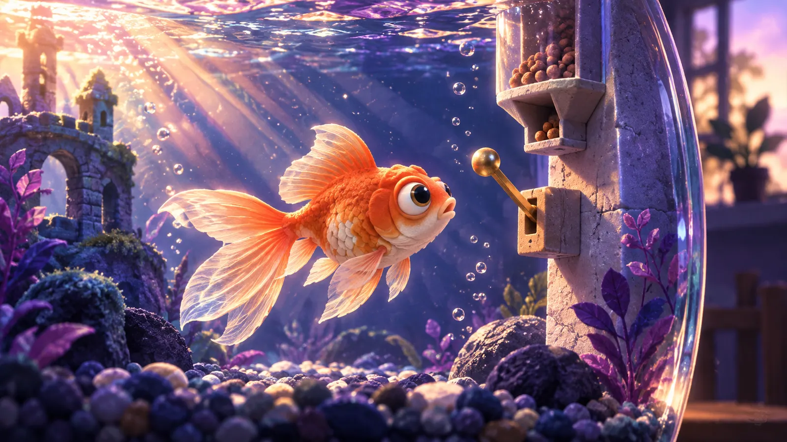 「金魚の記憶は3秒」はウソで、金魚はエサの時刻も覚えられる