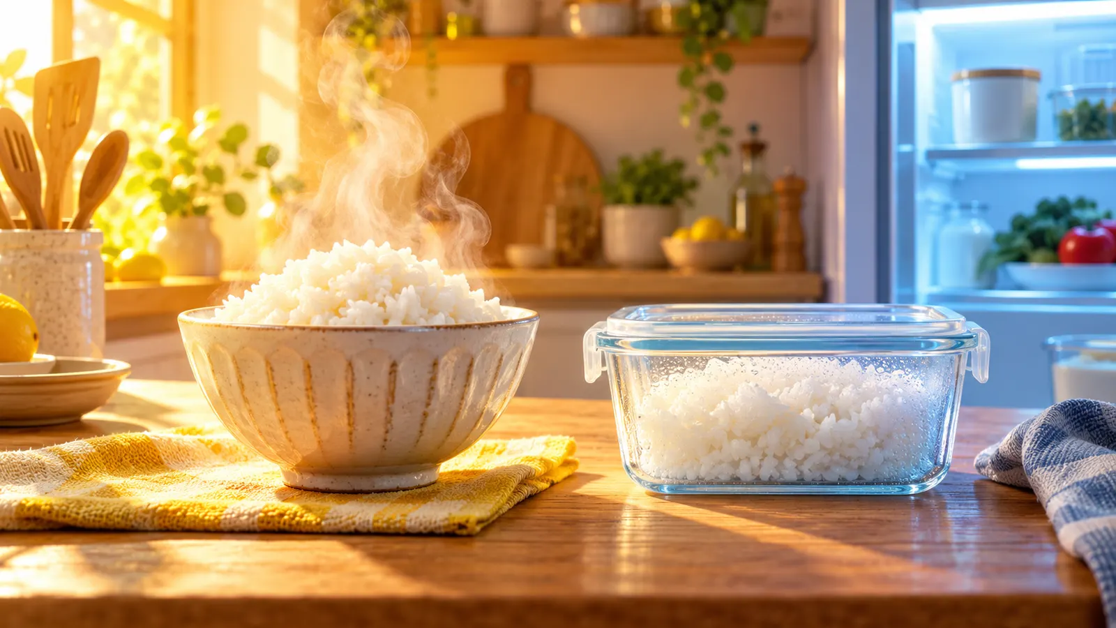 冷やしたごはんは、温め直しても「消化されにくいでんぷん」が残る
