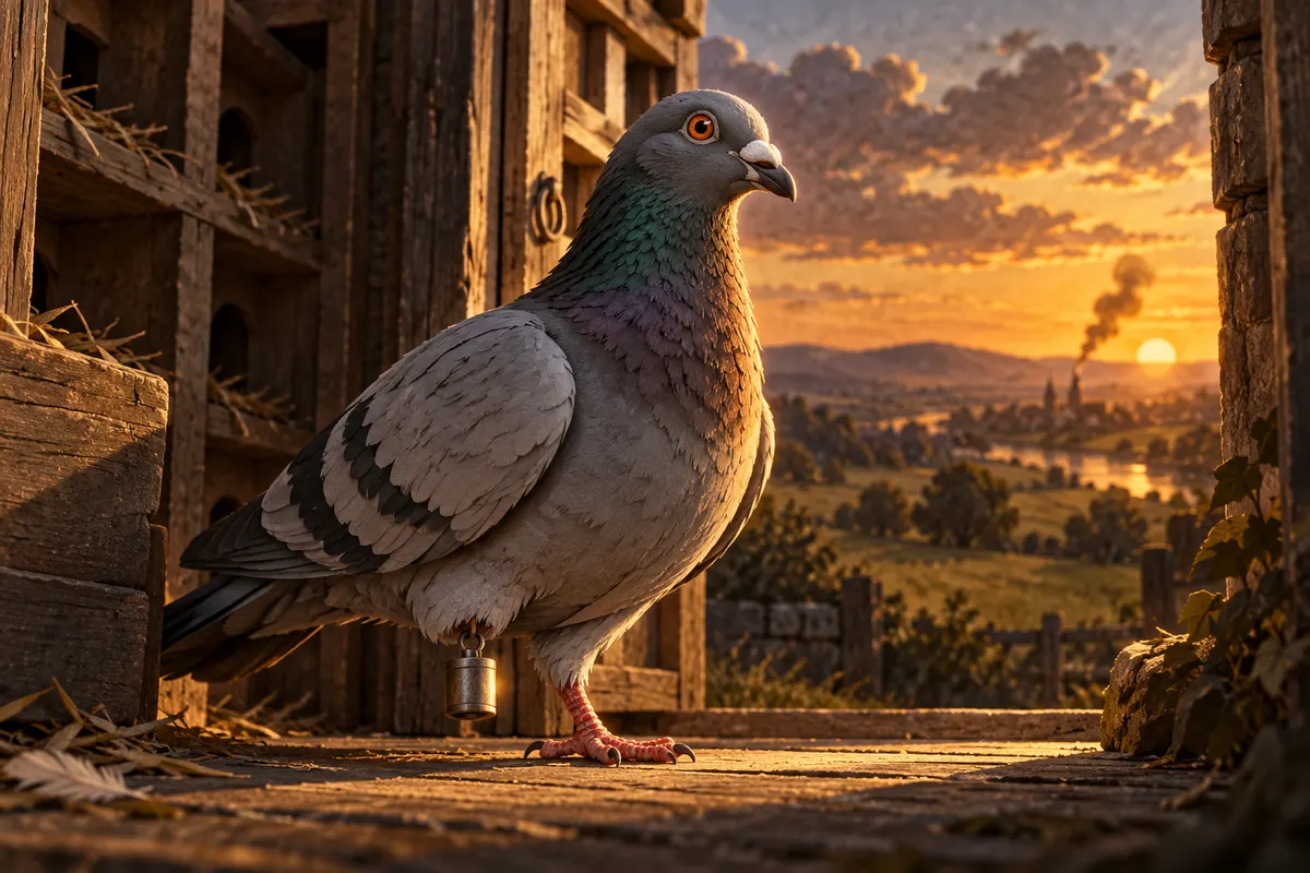 シェール・アミは大けがをして鳩舎にたどり着いた。ただ、それがどの戦いのどの手紙だったかは、記録でははっきりしない。
