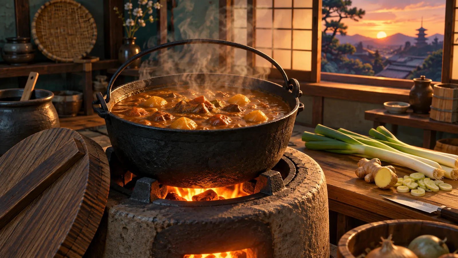 日本でいちばん古いころのカレーのレシピには、カエルが入っていた